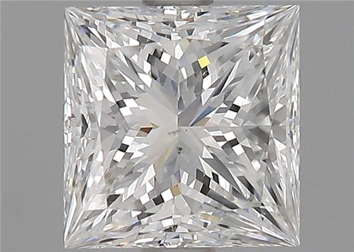 1.51 carat F-VS2 Natūralus Princess Deimantas (1)