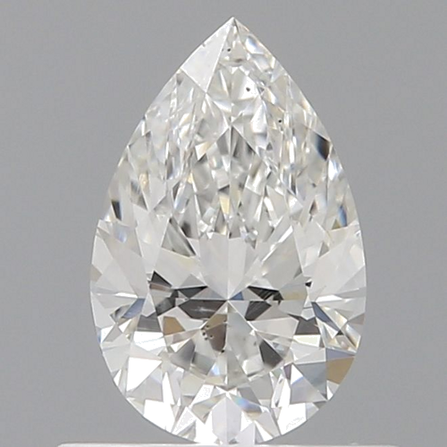 0.5 carat G-SI1 Natūralus Pear Deimantas (1)