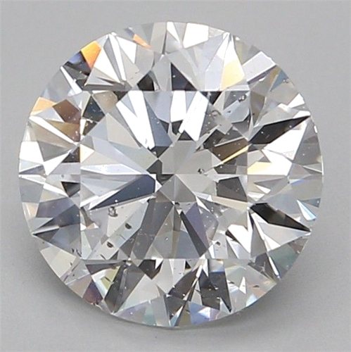 3.01 carat D-SI1 Excellent cut Natūralus Round Deimantas (1)