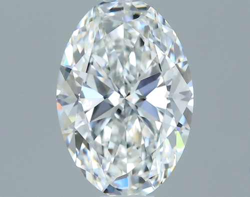 0.5 carat D-VVS1 Natūralus Oval Deimantas (1)