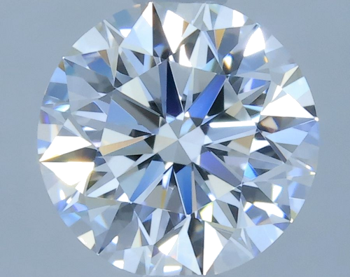 0.63 carat D-VVS1 Excellent cut Natūralus Round Deimantas (1)