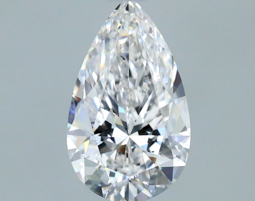 0.7 carat E-SI1 Natūralus Pear Deimantas (1)