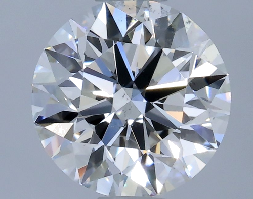 0.64 carat F-SI1 Excellent cut Natūralus Round Deimantas (1)