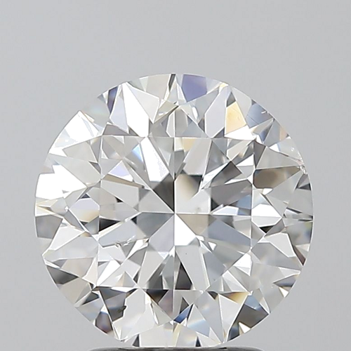 2.5 carat F-SI1 Very Good cut Natūralus Round Deimantas (1)