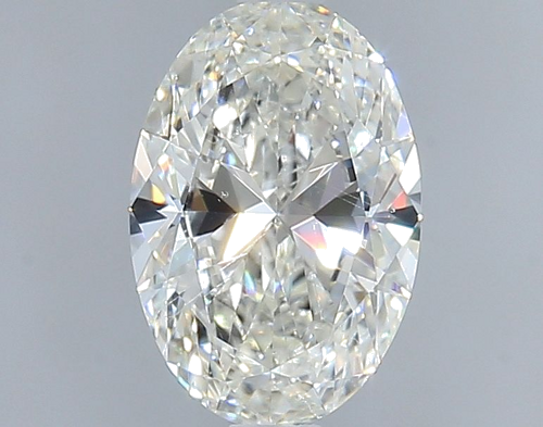 0.9 carat I-SI1 Natūralus Oval Deimantas (1)