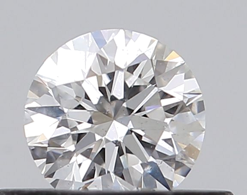 0.37 carat F-SI2 Excellent cut Natūralus Round Deimantas (1)