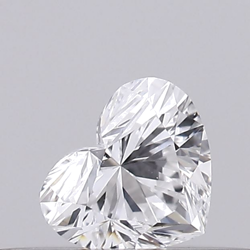 0.2 carat D-VS2 Natūralus Heart Deimantas (1)