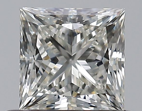 0.66 carat I-VS1 Natūralus Princess Deimantas (1)