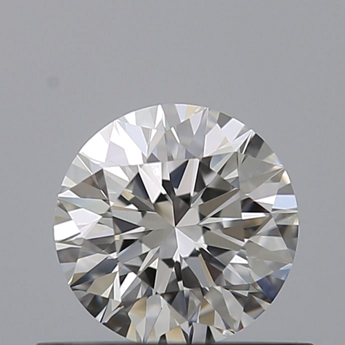 0.51 carat F-VVS1 Excellent cut Natūralus Round Deimantas (1)