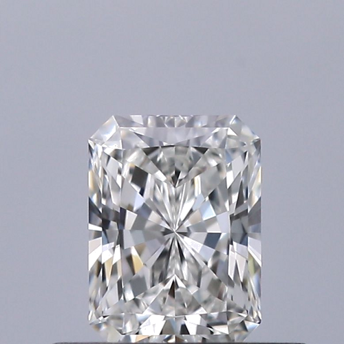 0.43 carat G-VVS2 Natūralus Radiant Deimantas (1)