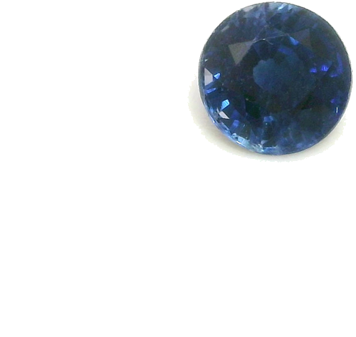 0.47 carat BLUE Round Safyras (1)
