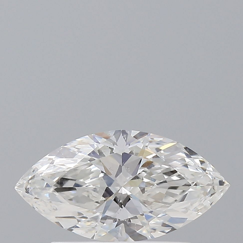 0.6 carat F-SI2 Natūralus Marquise Deimantas (1)