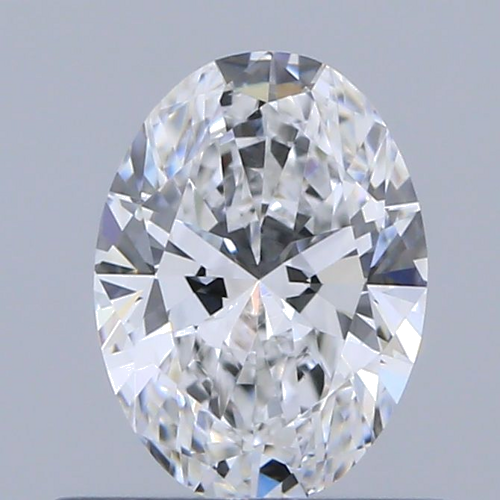 0.5 carat E-VS1 Natūralus Oval Deimantas (1)