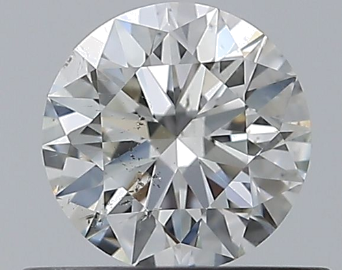 0.5 carat G-SI2 Excellent cut Natūralus Round Deimantas (1)
