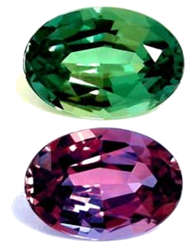 0.22 carat GREEN Oval Alexandrite (1)