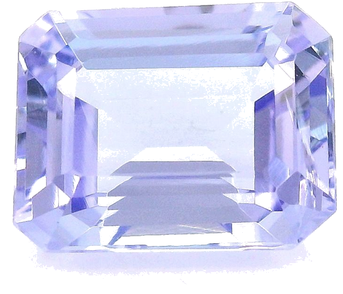 2.85 carat BLUE STEP cut Octagonal Tanzanite (1)