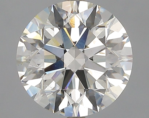 2.91 carat I-SI2 Excellent cut Natūralus Round Deimantas (1)