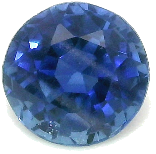 0.56 carat BLUE Round Safyras (1)