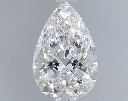 0.9 carat D-VVS1 Natūralus Pear Deimantas (1)