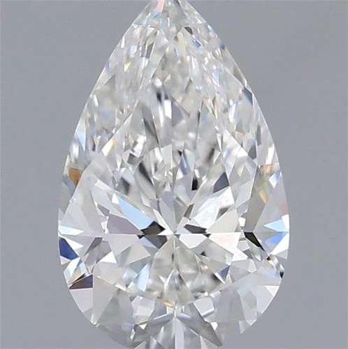 0.54 carat F-VS2 Natūralus Pear Deimantas (1)