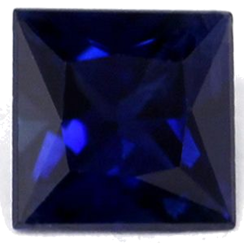 0.58 carat BLUE Square Safyras (1)