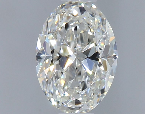 0.4 carat G-VVS1 Natūralus Oval Deimantas (1)