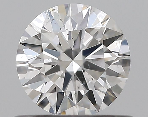 0.5 carat G-SI1 Excellent cut Natūralus Round Deimantas (1)