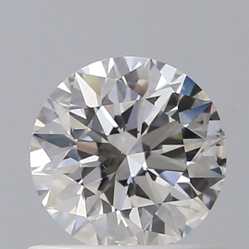 0.56 carat F-SI1 Very Good cut Natūralus Round Deimantas (1)