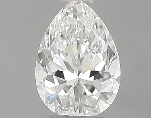 0.46 carat H-VVS1 Natūralus Pear Deimantas (1)