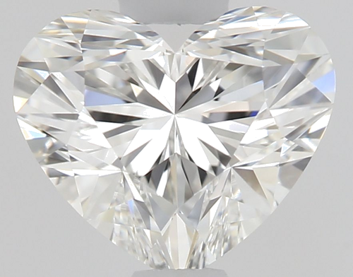 0.82 carat G-IF Natūralus Heart Deimantas (1)
