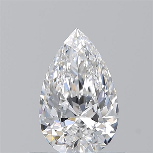 0.53 carat E-VVS2 Natūralus Pear Deimantas (1)