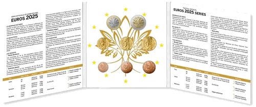 2025 France Euro Coin BU Set (4)