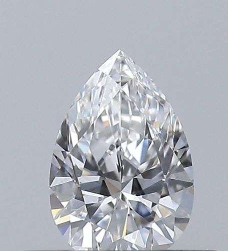 0.31 carat F-IF Natūralus Pear Deimantas (1)