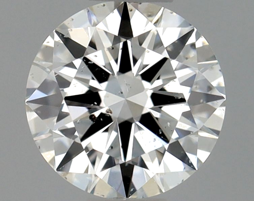 0.61 carat H-SI2 Excellent cut Natūralus Round Deimantas (1)