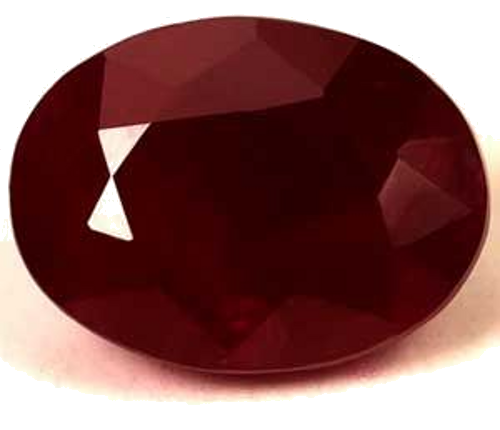 3.75 carat RED Oval Rubinas (1)