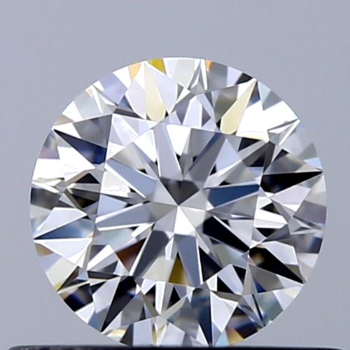 0.51 carat F-VVS1 Excellent cut Natūralus Round Deimantas (1)