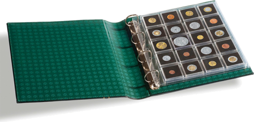 Sheets for coins in capsules ENCAP (3)