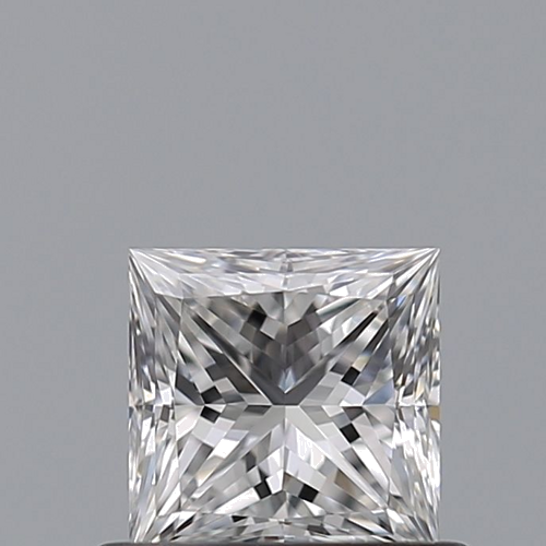 0.5 carat D-VVS2 Natūralus Princess Deimantas (1)