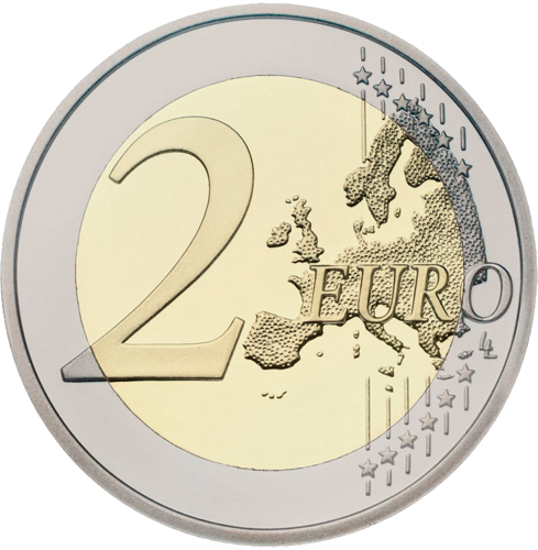 2026 Airija U2 grupės 50-metis 2 eurų moneta (5)