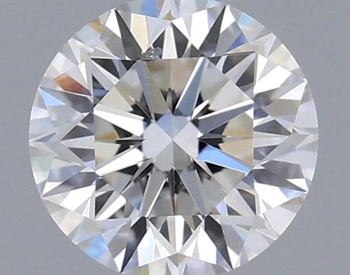 0.41 carat F-SI1 Very Good cut Natūralus Round Deimantas (1)