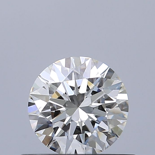0.5 carat F-VVS2 Excellent cut Natūralus Round Deimantas (1)