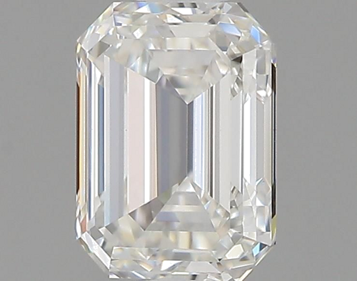 0.9 carat F-VVS2 Natūralus Emerald Deimantas (1)