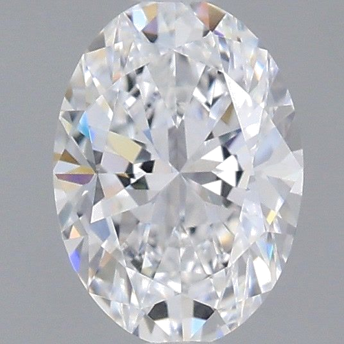 0.52 carat D-VS1 Natūralus Oval Deimantas (1)