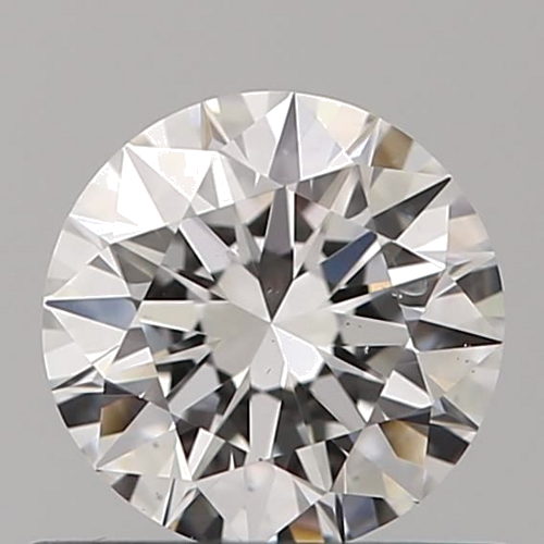 0.51 carat F-SI1 Excellent cut Natūralus Round Deimantas (1)