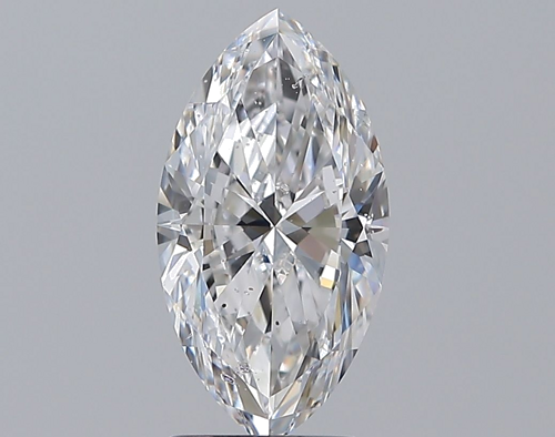 2.0 carat D-SI2 Natūralus Marquise Deimantas (1)
