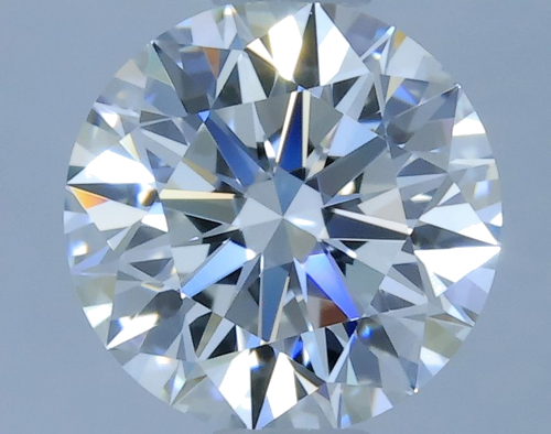 0.57 carat F-VVS1 Excellent cut Natūralus Round Deimantas (1)