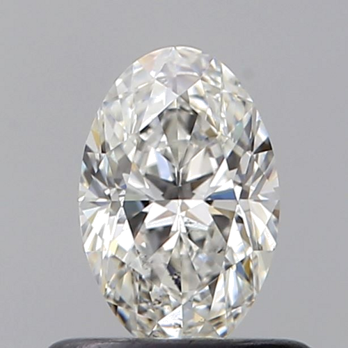 0.5 carat G-SI2 Natūralus Oval Deimantas (1)