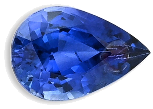0.48 carat BLUE Pear Safyras (1)