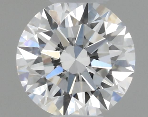 0.22 carat F-VVS1 Excellent cut Natūralus Round Deimantas (1)
