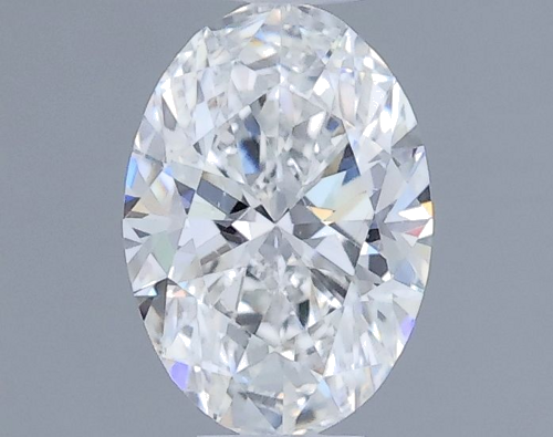 0.4 carat F-SI1 Natūralus Oval Deimantas (1)